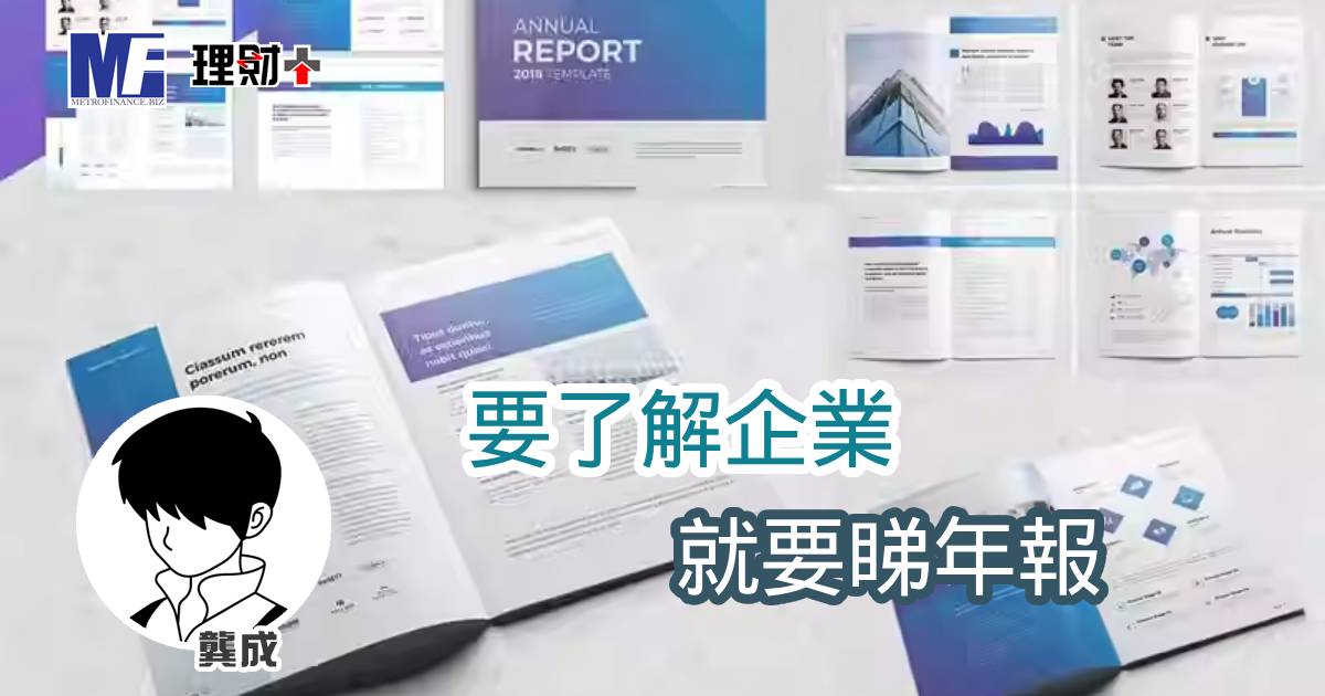 要了解企業 就要睇年報