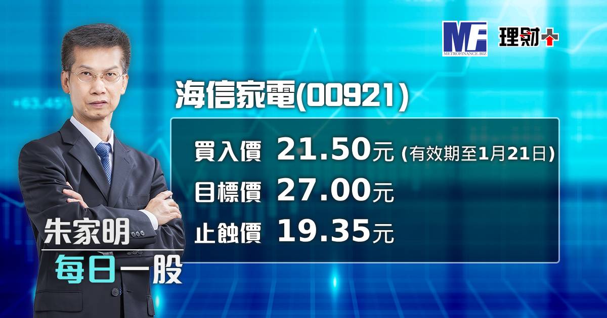 海信家電(00921)